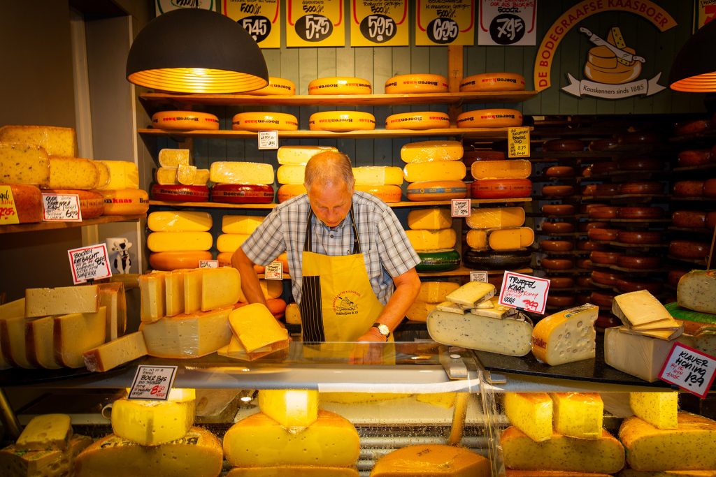 Snijden der kaas