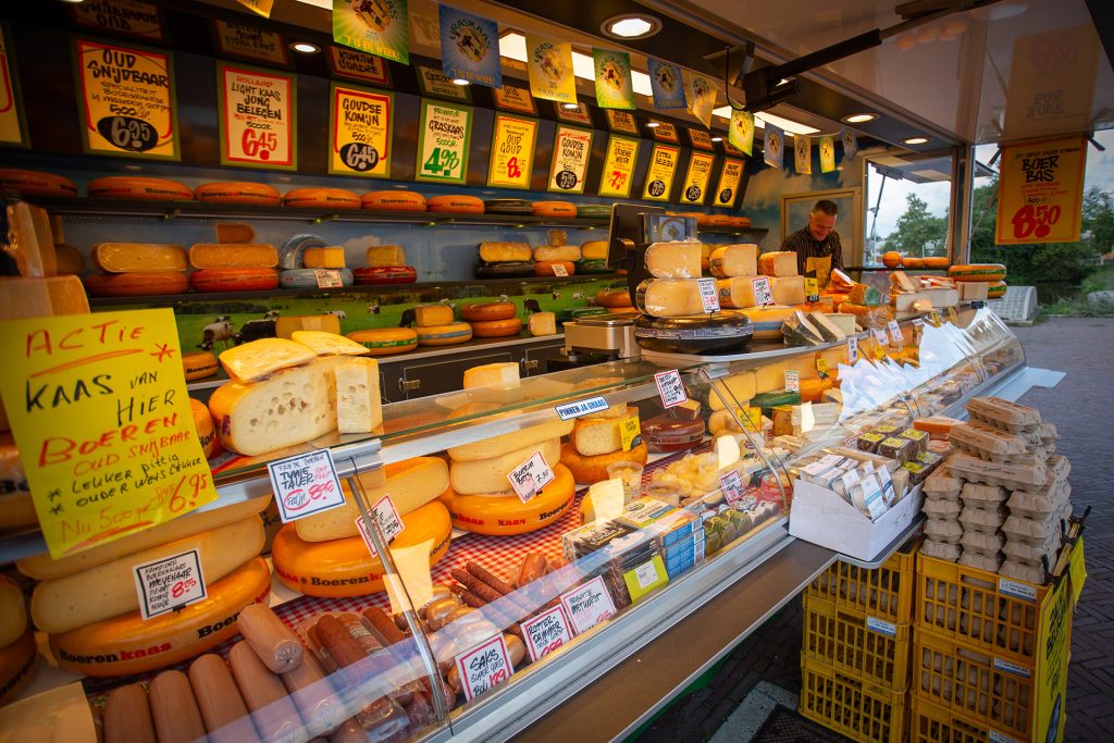 OPstelling marktkraam Bodegraven