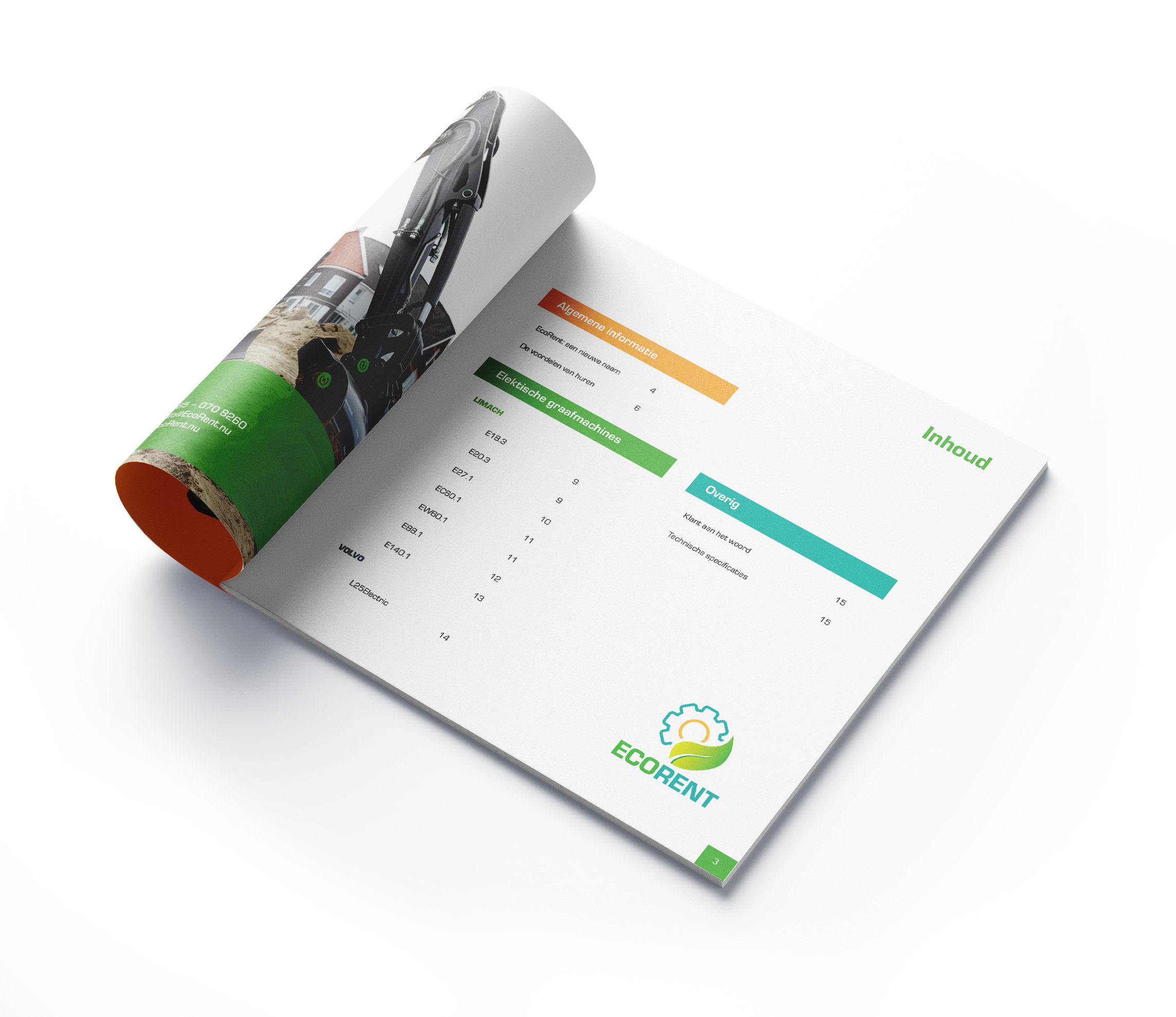 EcoRent Brochure mockup 2024